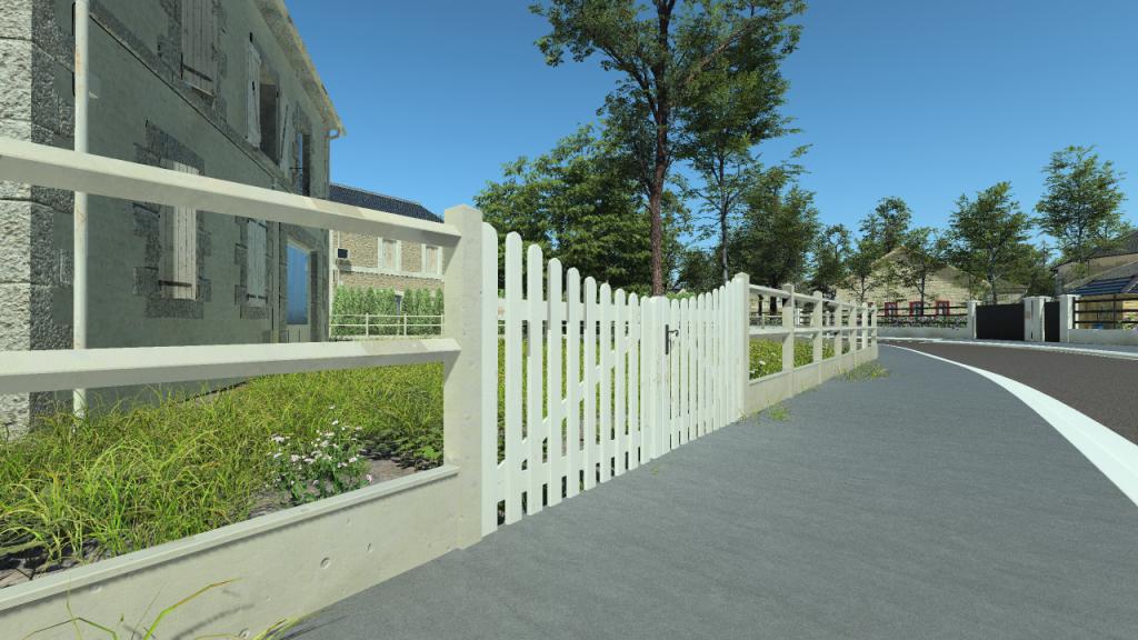 Concrete fences