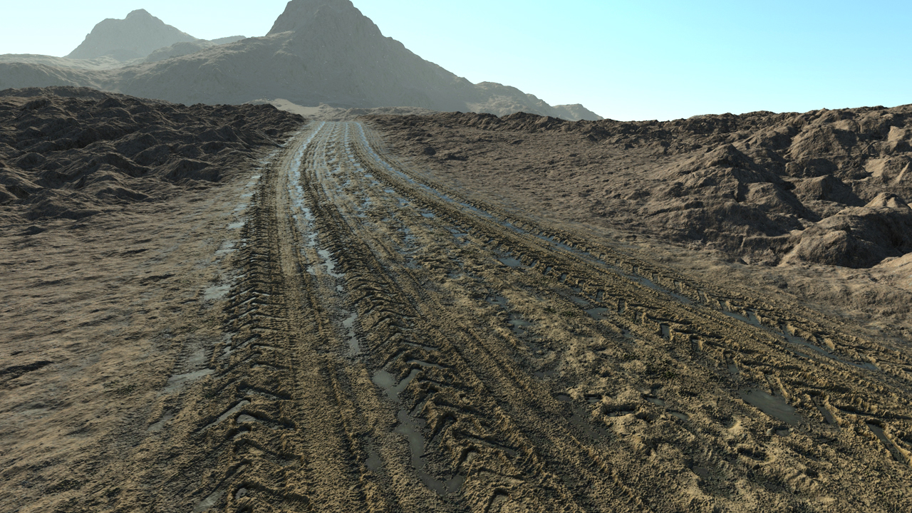 Mud tire tracks_0