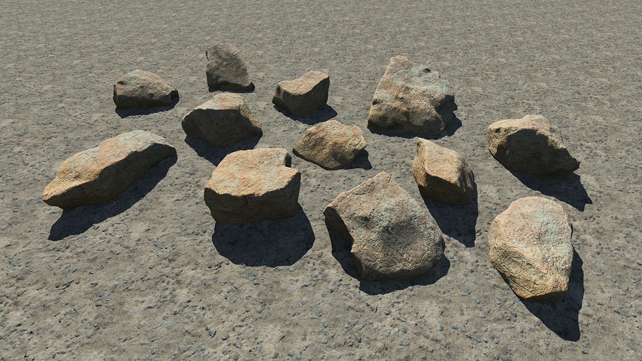 Arid Desert Rocks_4
