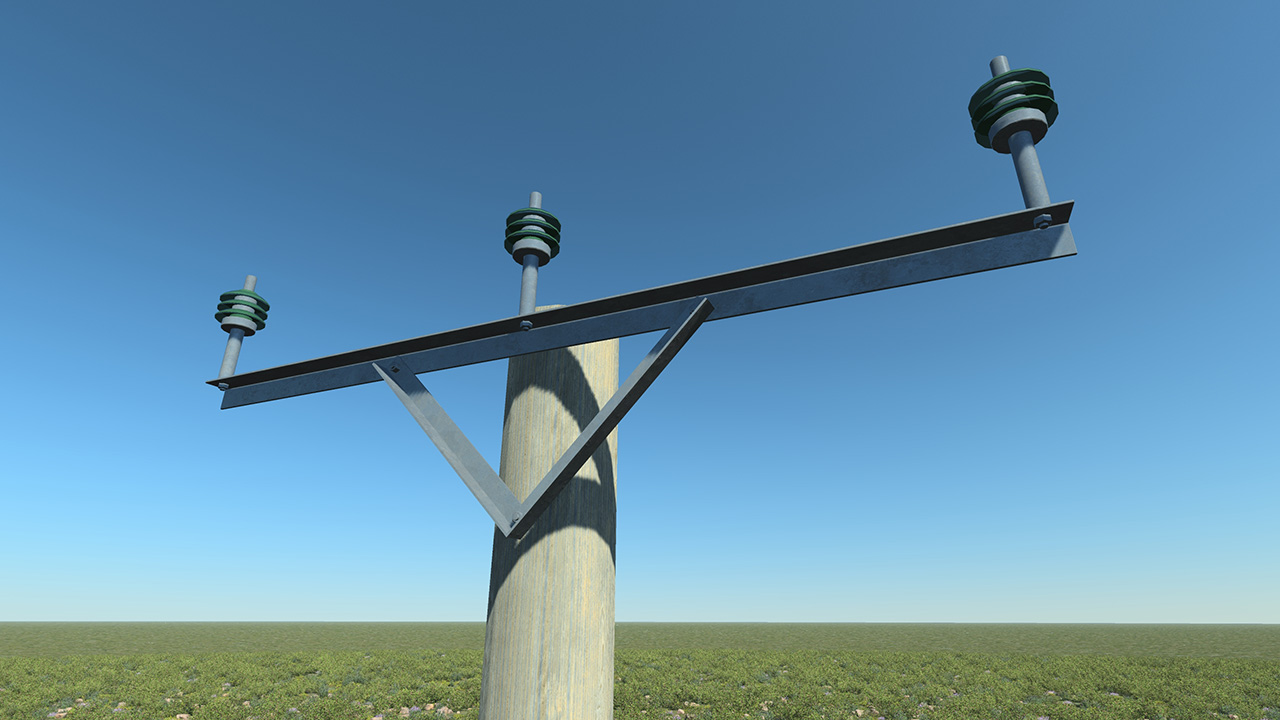 Medium Voltage Electric Poles_1